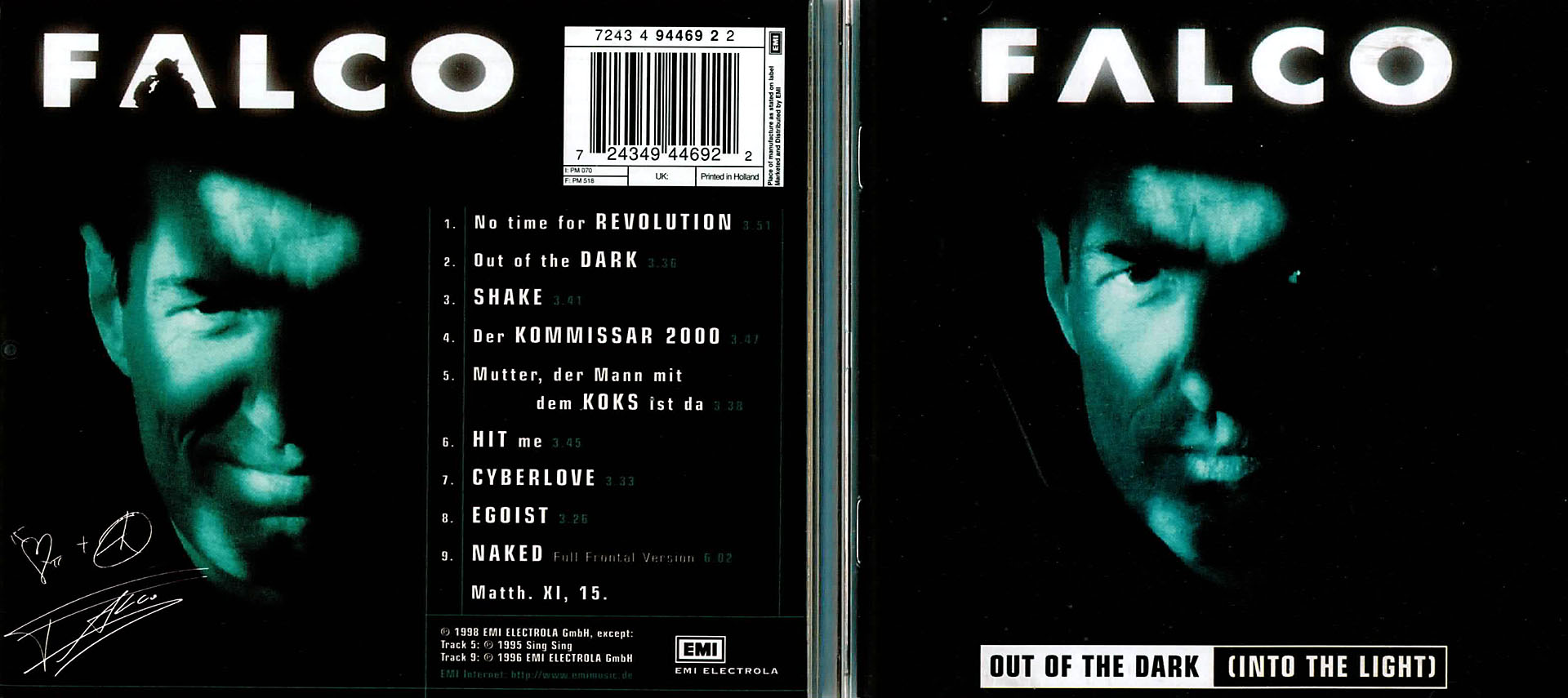 Out Of The Dark (Into The Light) - Falco